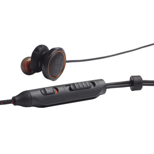 JBL Quantum 50C - Black - Wired in-ear gaming headset with USB-C adapter - Detailshot 2